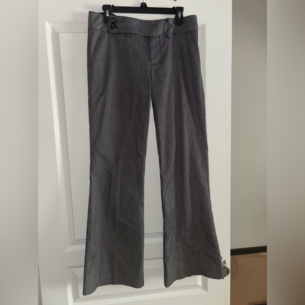 Y2K Star City Flare Dress Pants